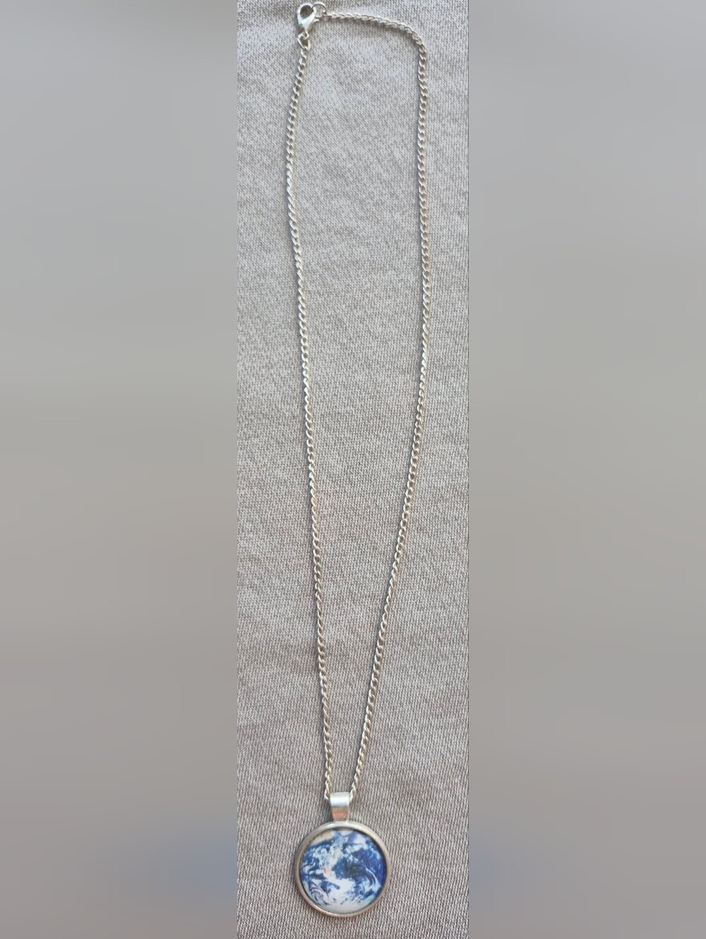 Earth Pendant Necklace